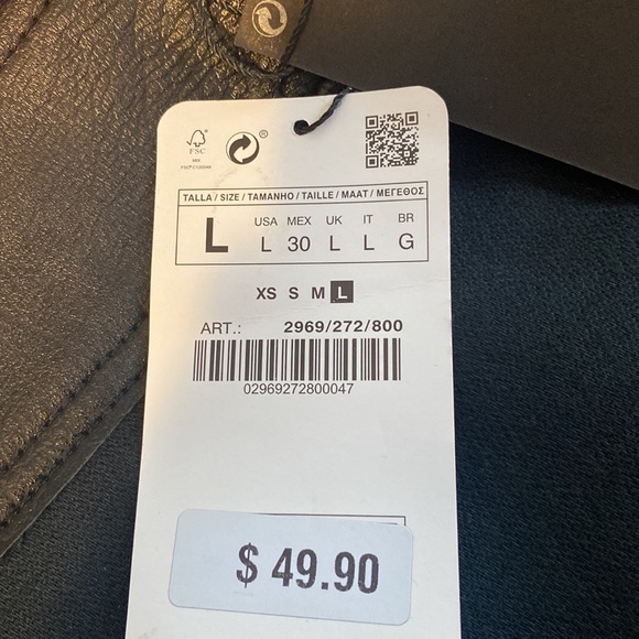 Beautiful black mini Zara women skirt - Picture 16 of 16